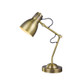 Desk Lamp Antique Brass Metal E27 60W Adjustable Arm Desk Lamp Antique Brass Metal E27 60W Adjustable Arm